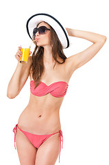 Image showing Girl in bikini