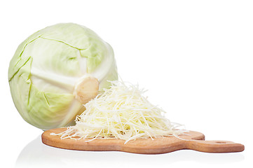 Image showing Fresh cabbage