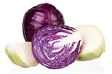 Image showing Fresh cabbage