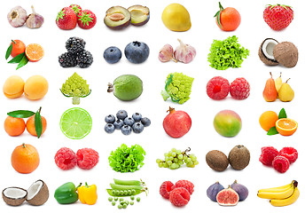 Image showing Fruits and Vegetables