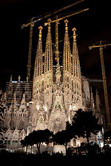 Image showing Sagrada Familia in Barcelona