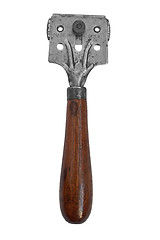 Image showing vintage razor blade holder