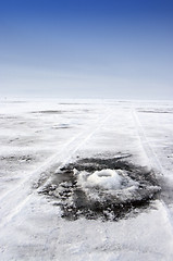 Image showing winter fishing