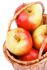 Image showing Apples in Basket