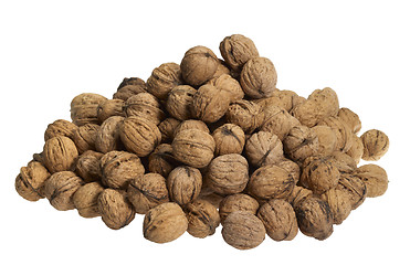 Image showing pile of walnuts