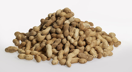 Image showing pile of peanuts