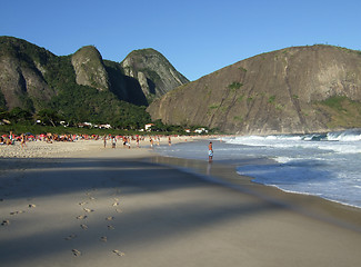 Image showing Itacoatiara beach view