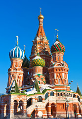 Image showing Saint Basil Cathedral  in Moscow