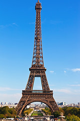 Image showing Eiffel Tower in Paris