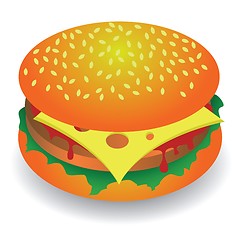 Image showing hamburger