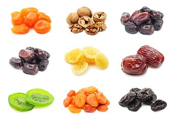 Image showing Dried fruits