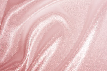 Image showing Pink silk