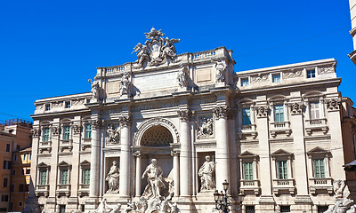 Image showing Fountain di Trevi