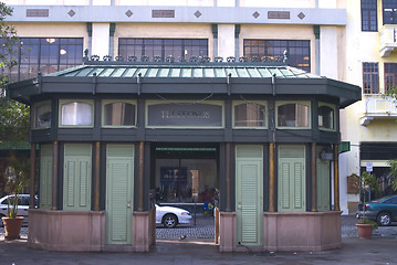 Image showing old telephone booth