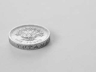 Image showing British pound coin