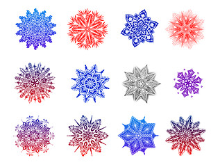 Image showing Snowflakes