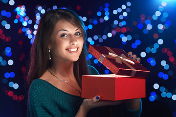 Image showing Christmas box