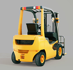 Image showing Forklift truck