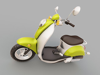 Image showing Classic scooter