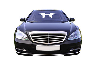 Image showing Modern luxury executive car