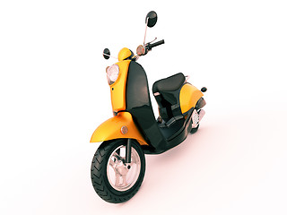 Image showing Classic scooter