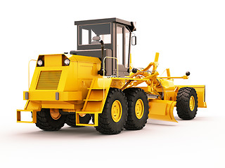 Image showing Modern grader 