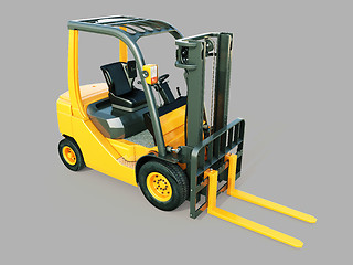 Image showing Forklift truck