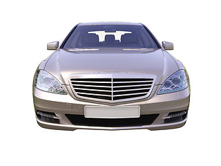 Image showing Modern luxury executive car