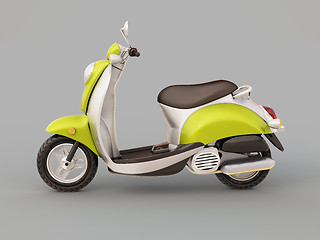 Image showing Classic scooter