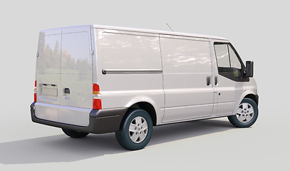 Image showing Commercial van