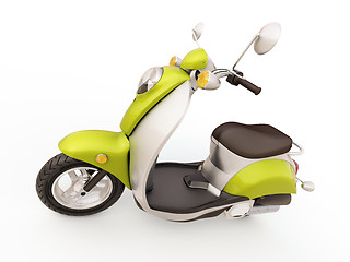 Image showing Classic scooter