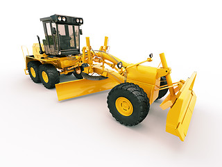 Image showing Modern grader 