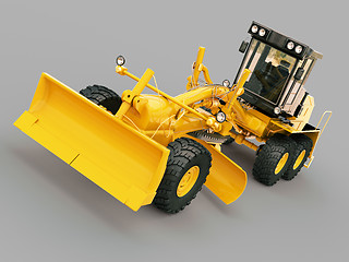 Image showing Modern grader 