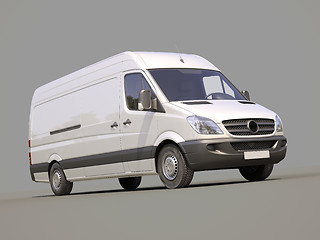 Image showing Commercial van