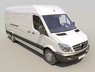 Image showing Commercial van