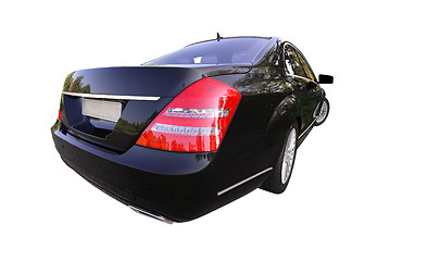 Image showing Modern luxury executive car