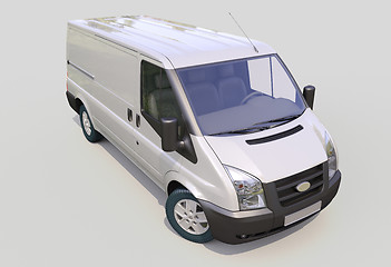 Image showing Commercial van