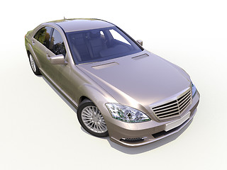 Image showing Modern luxury executive car