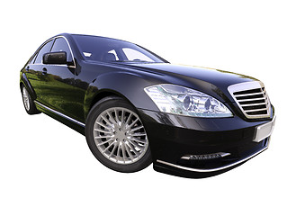 Image showing Modern luxury executive car