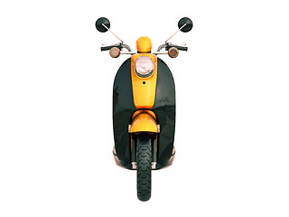 Image showing Classic scooter isolated