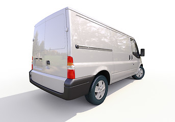 Image showing Commercial van