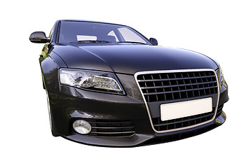 Image showing Modern luxury car isolated