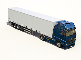 Image showing Semi-trailer truck