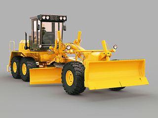 Image showing Modern grader 