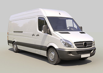 Image showing Commercial van