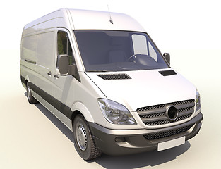 Image showing Commercial van