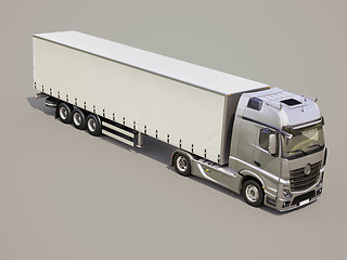 Image showing Semi-trailer truck
