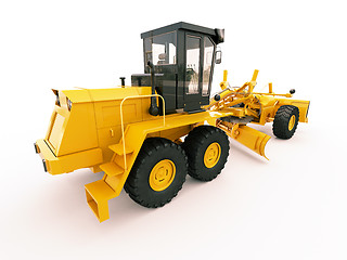 Image showing Modern grader 