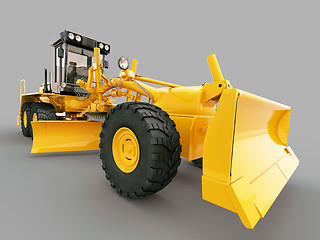 Image showing Modern grader 