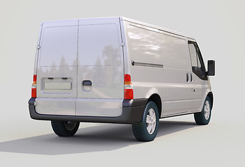 Image showing Commercial van